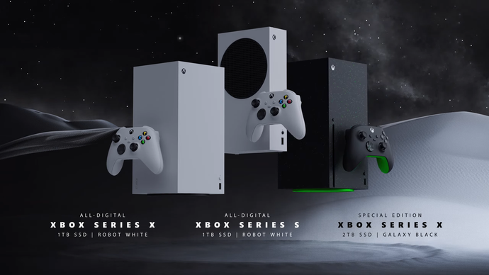 三款全新 Xbox Series X/S 主机